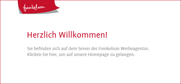 zur Homepage der Frenkelson Werbeagentur